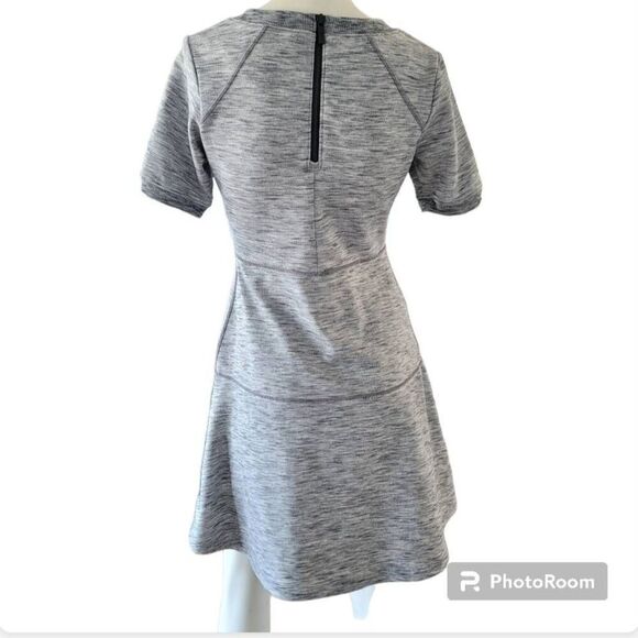 Athleta women's Sz XS En Route light gray space dye dress - Picture 5 of 8